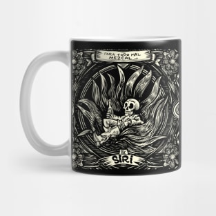 King mezcal / PAra todo mal mezcal por sirako Mug